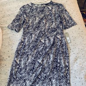 Pattern pencil dress